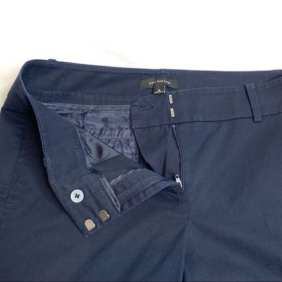 Ann Taylor boardwalk shorts navy blue size 8 - Picture 10 of 15